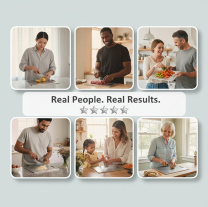 stainless steel cutting board